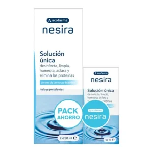 Nesira Acofar Pack Solution Unique 2x250ml + 60ml