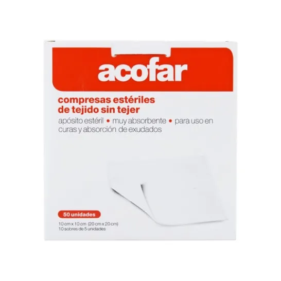 ACOFAR Non-woven Sterile Dressing 10 Cm X 20 Cm 50 Compression