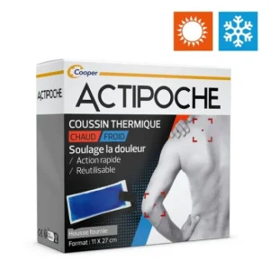 Cooper Actipoche Coussin Thermique Chaud/Froid 11x27cm