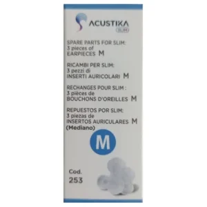 Acustika Tapones de Recambio Slim M 3uds