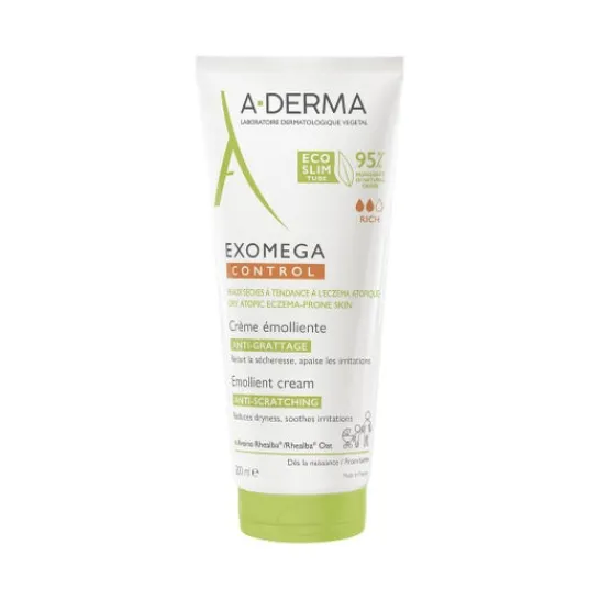 A-DERMA Exomega Control Emollient Anti-itch Cream 200ml