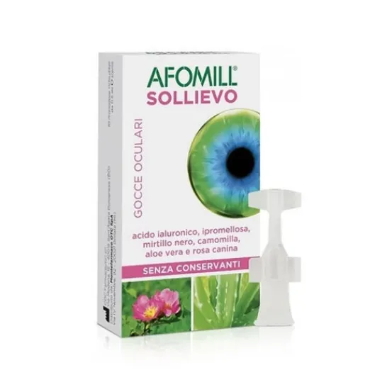 AFOMILL Gouttes Oculaires Apaisantes à Dose Unique 10x0.5ml