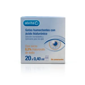 Alvita Hyaluronic Acid Moisturizing Drops 20x0,4ml