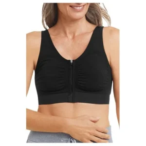 Amoena Sujetador Emilia Zip45014 Negro Talla 95/100 1ud