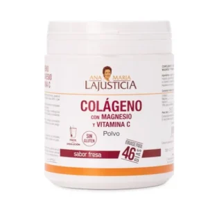 Ana Maria Lajusticia Collagen with magnesium and vitamin C strawberry flavour 350g