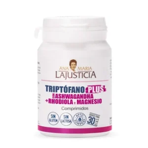 Ana Maria Lajusticia Triptófano Plus con Ashwagandha + Rhodiola y Magnesio 60comp
