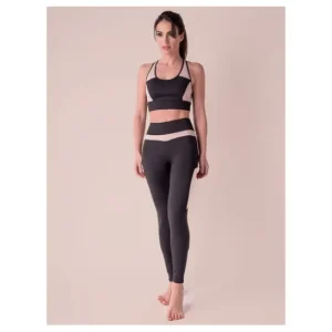 Anaissa Legging Deportivo Sabela Negro Talla L 1ud