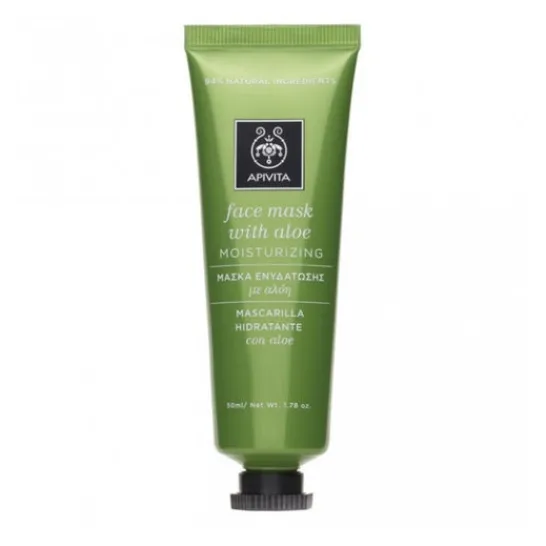 Apivita Pure Jasmine moisturising facial mask with aloe 50ml
