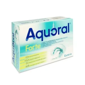 Aquoral Forte eye drops hyaluronic acid 0.4% 30 single-dose