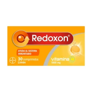 Redoxon Bayer ® Vitamin C Effervescent Lemon 1g x 30 tabs.