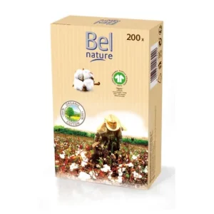 BEL NATUR Swabs Organic Cotton 200u