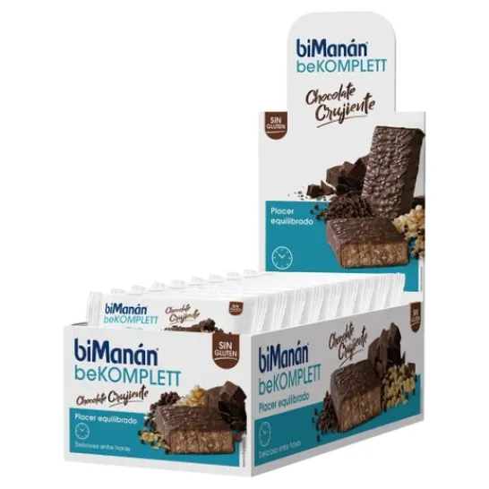 biManán® Bimanan™ Crunchy chocolate bars 24 units