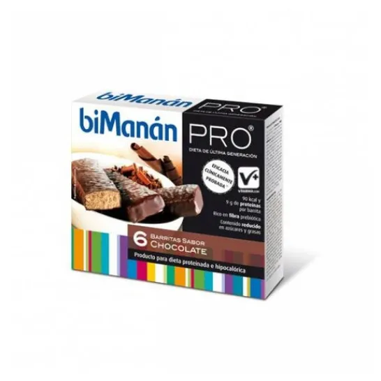 biManán® Bimanan Pro Chocolate Bar 6 uts