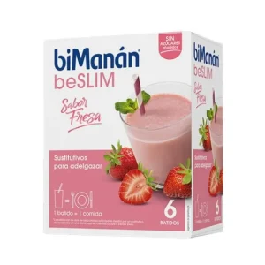 biManán® biManán™ Replacement shake strawberry 5+1 sachets