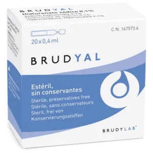 Brudy al Moisturising Solution 0.4ml x 20 uts