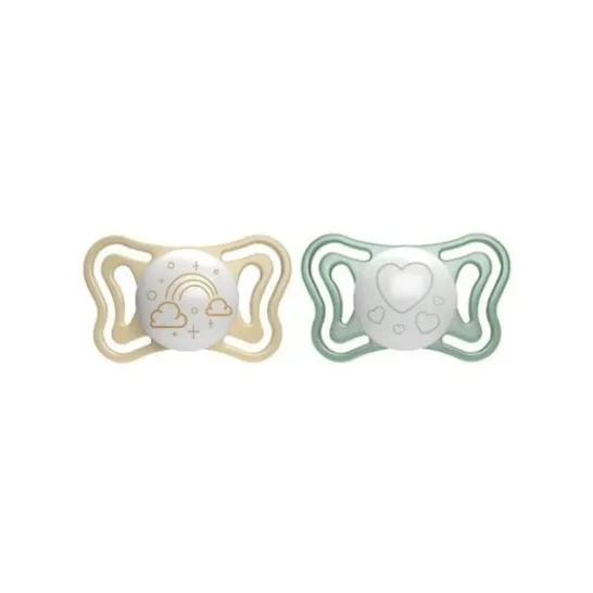 Chicco Kit Soother Physioforma Micro Light 2-6M 1 Unit