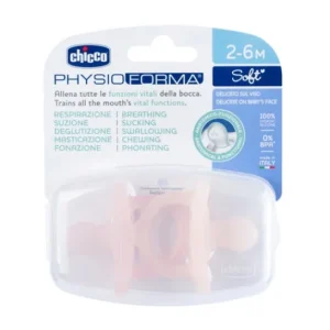 Chicco Physioforma Soft 2-6M Chupete Silicona Rosa 2uds