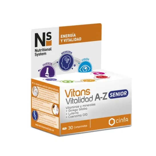 CINFA Ns Vitans Vitalidad A-Z Senior 30 Compr
