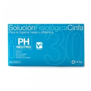 CINFA physiological eye drops solution 30 u.