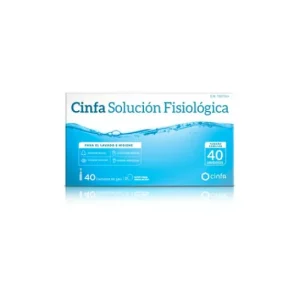 CINFA Physiological solution 40 pcs