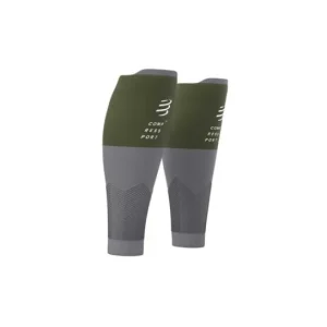Compressport Gemelera Compresion R2V2 Size 3 Green Steel Grey 1 Par