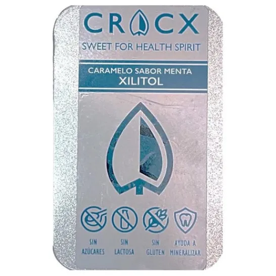 Cracx Caramelo Xilitol Menta 35g