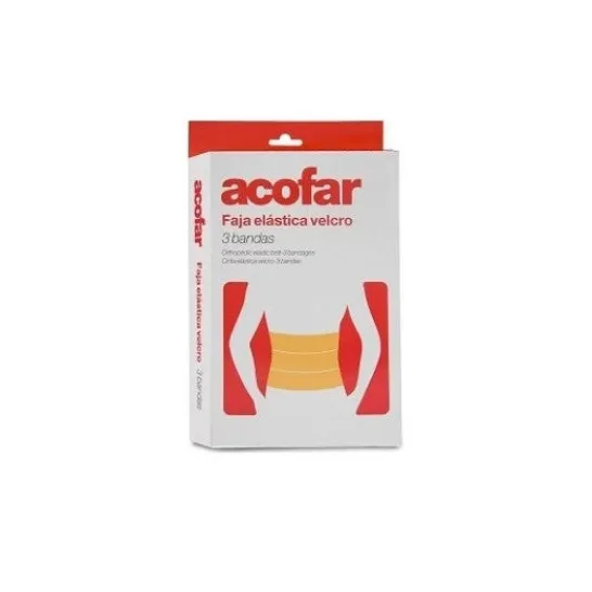 ACOFAR Cushioning Elastic Girdle Velcro 3 Band T4