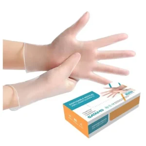 Desechable Guantes Vinilo Talla L 100uds