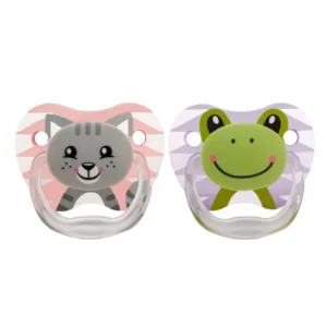 DrBrowns Dr Brown's Prevent Animal Faces Soother Girl 0-6m 2 Units