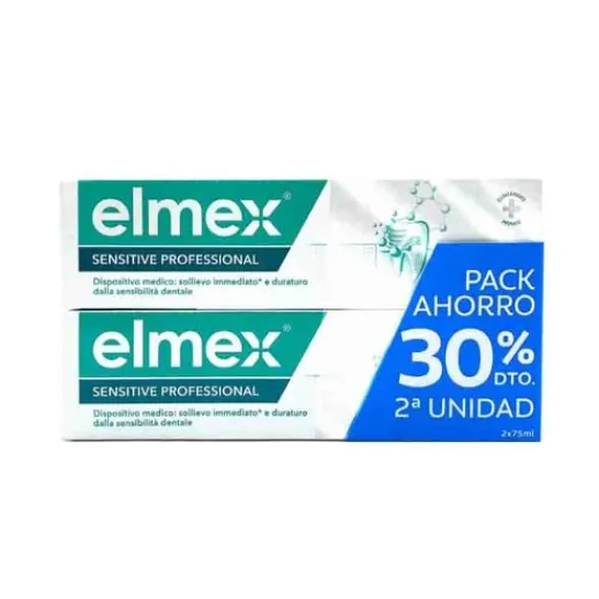 ELMEX Sensitive Toothpaste Set of 2 x 75 ml