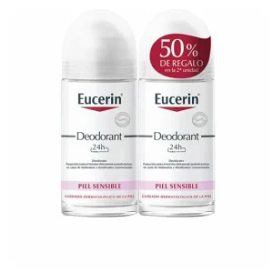 Eucerin deodorant piel sensible 50ml+50ml