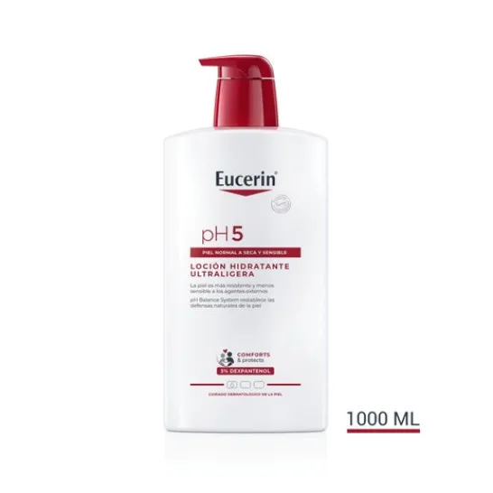 Eucerin Ultra-Light Moisturizing Lotion pH5 1000ml