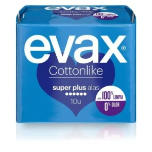Evax Cottonlike Superplus pads with wings 10 u.