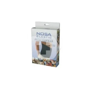 Nosa Exdol Elastic Breathable Black Lumbar Girdle T-L 1ud