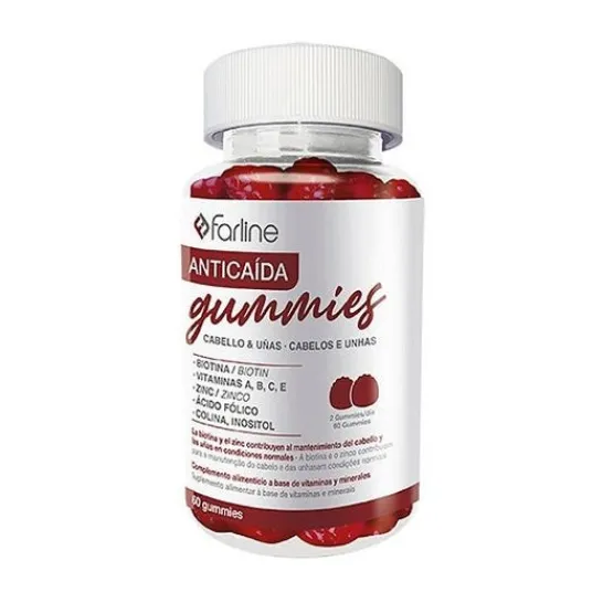 Farline Anticaída Gummies 60uds