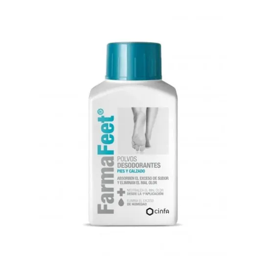 Farmafeet Polvos Desodorantes Pies 2x75ml