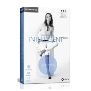 FARMALASTIC NOVUM Intelligent Plus media corta compresión normal colour antracita T-3 1ud