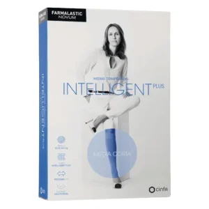 FARMALASTIC NOVUM Media Corta Intelligent Caviar T1 Par