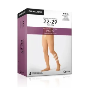 Farmalastic panty caballero (E-T) compresión normal T-grande beige