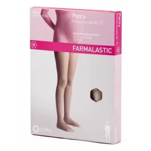 Farmalastic panty embarazada (E-T) compresión normal T-grande beige