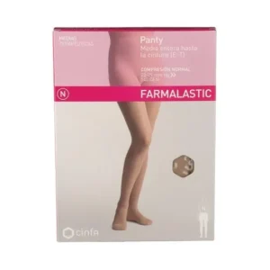 Farmalastic panty-medium waist-high (E-T) compression normal T-small beige