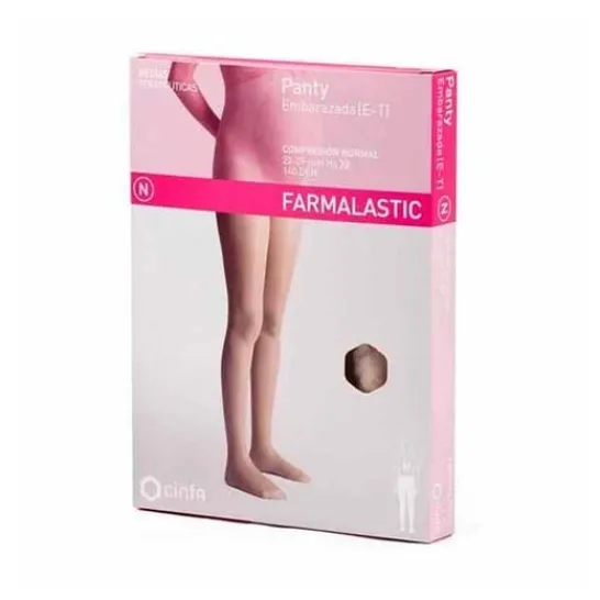 Farmalastic panty-medium waist-high (E-T) normal compression T-medium beige