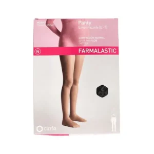 Farmalastic pregnant pantyhose (E-T) normal compression T-medium black