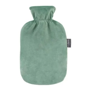 FASHY Almohadilla Térmica de Terciopelo Verde 1ud