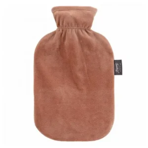 FASHY Bolsa de Agua Cubierta Terciopelo Marrón 2l 1ud