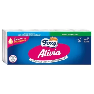 Foxy Alivia Pañuelos Cuidado Nasal 10x9uds