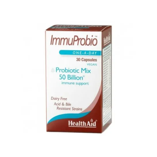 HealthAid Health Aid ImmuProbio 50000 Million Probiotics 30caps
