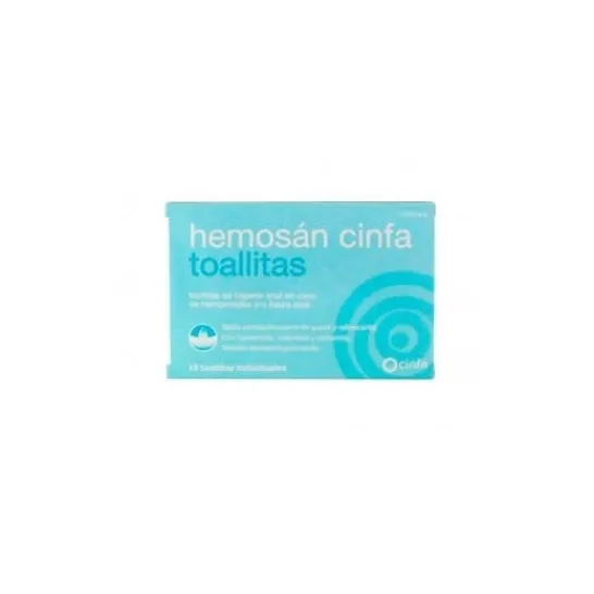 HEMOSAN toallitas 12 uts