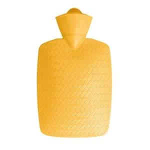 Hugo Frosch Braided Hot Water Bottle Orange 1,8l
