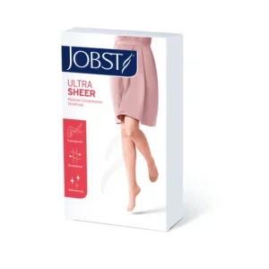 Jobst Ultra Sheer Ccl2 Media Corta Caramelo Talla 4 1 Par